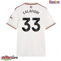 Camiseta Arsenal Riccardo Calafiori #33 Tercera Equipación 2025-26 manga corta